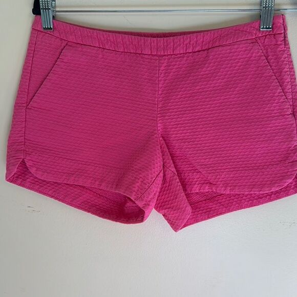 Vintage Lilly Pulitzer Textured Fabric Shorts - Picture 1 of 5